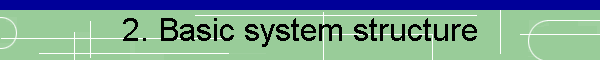 2. Basic system structure